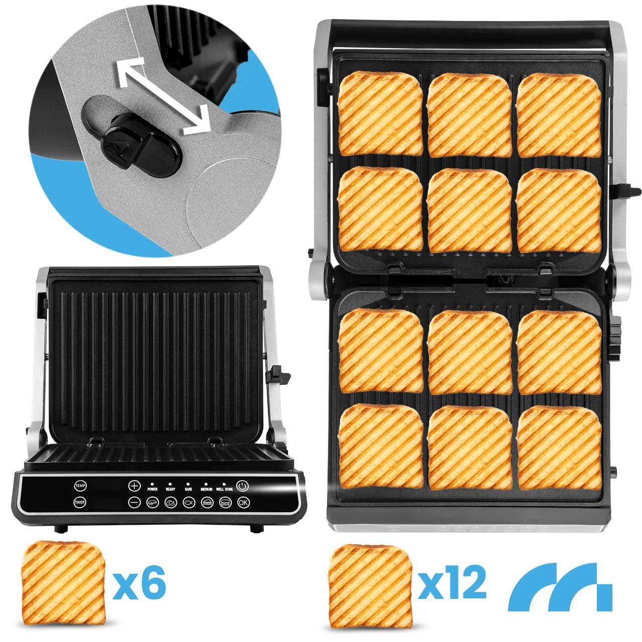 Електрогриль Maltec 2500 Вт (SM5000W-PRO) - фото 10