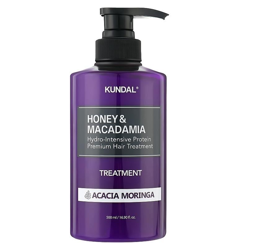 Кондиционер питательный Kundal Honey & Macadamia Protein Hair Treatment Acacia Moringa 500 мл (8809568741118)