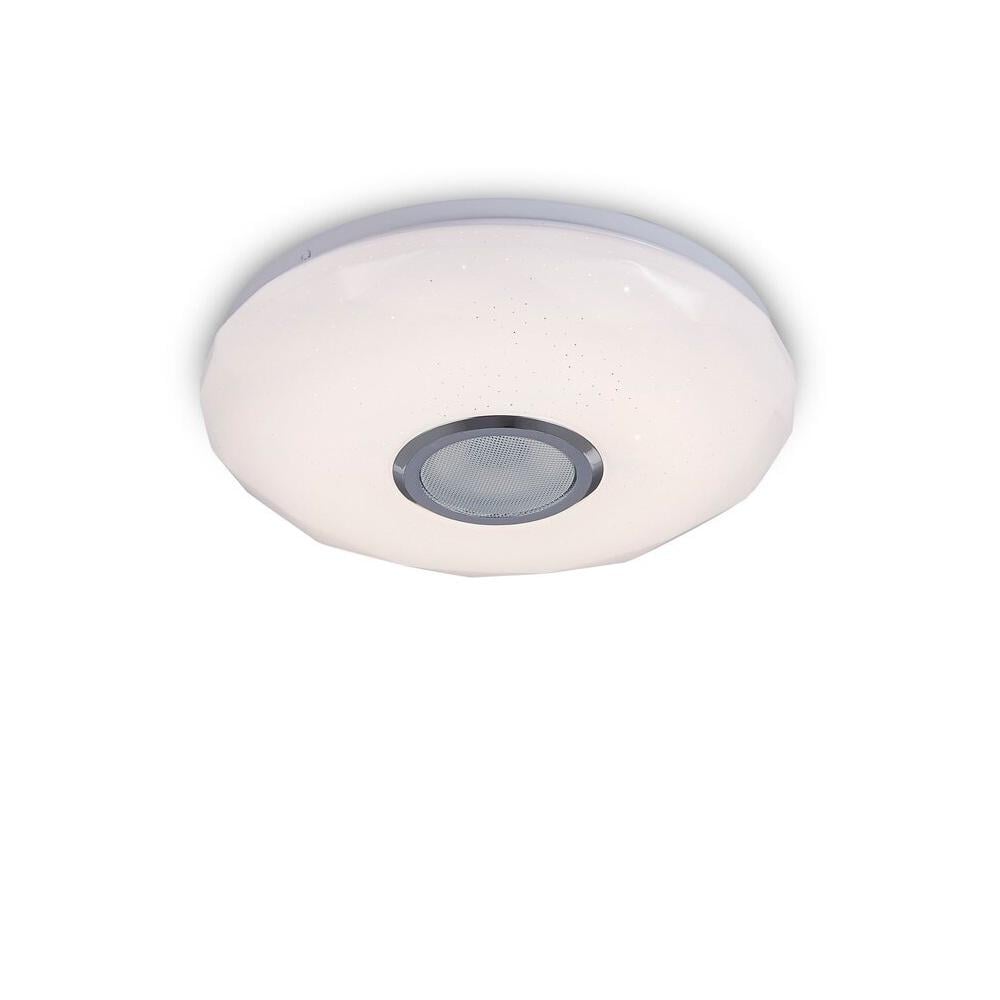 Потолочный светильник LED музыкальный смарт Lighthouse SRS-20437-300 WH 32W+2W RGB Белый (128732)