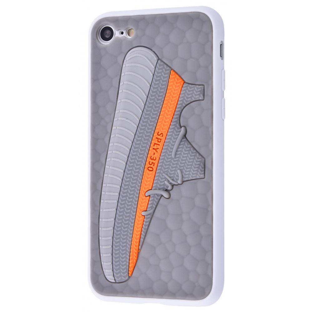 Чохол PRC Sneakers Brand case TPU для iPhone 7/8/Se 2 Yeezy 350 Gray з малюнком