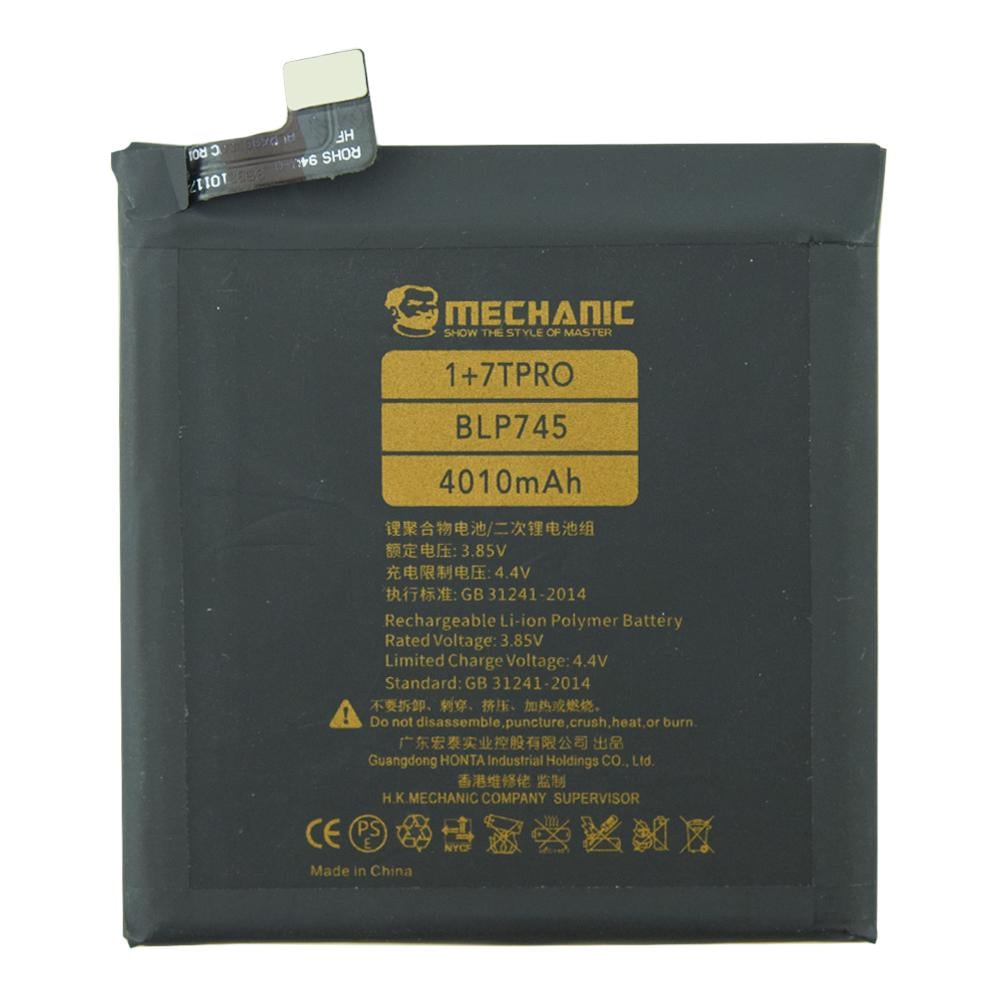 Акумулятор Mechanic BLP743 для OnePlus 7T 3725mAh