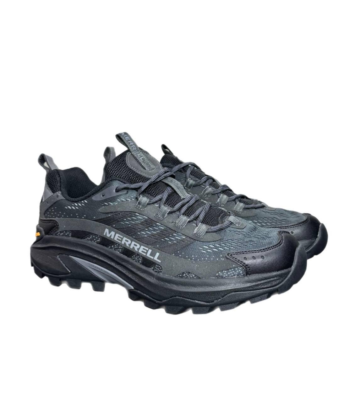 Кросівки чоловічі MERRELL Moab Speed 2 р. 42 Чорно-сірий - фото 3