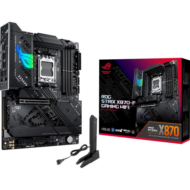 Материнская плата Asus ROG STRIX X870-F GAMING WIFI АМ5/AMD/MiniITX/HDMI/Bluetooth - фото 2