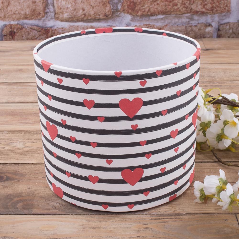 Коробка без кришки Серця 16 см (4219-22)