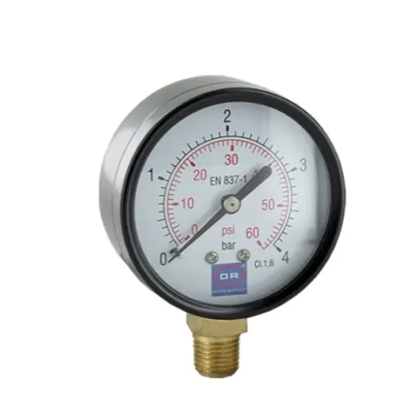 Манометр радиальный Ф63 1/4" 10 бар OR
