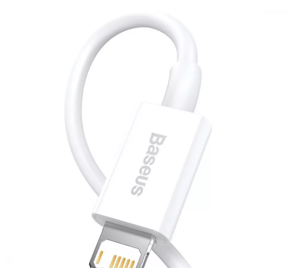Кабель Baseus Superior Series Fast Charging Lightning 1,5 м White (9823047) - фото 5