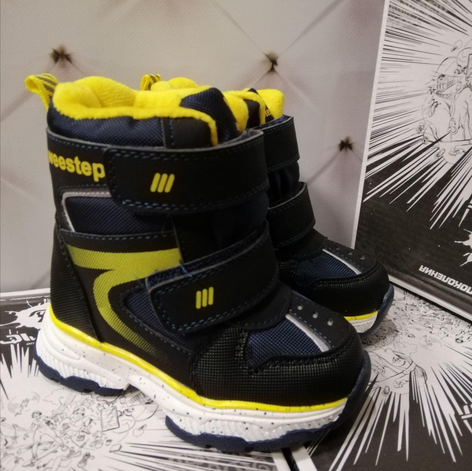 Черевики зимові Weestep для хлопчика р. 24 15,3 см Чорний (919757231DB) - фото 3
