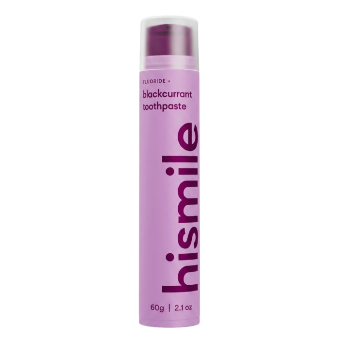Зубна паста Hismile Blackcurrant смак чорна смородина 60 г