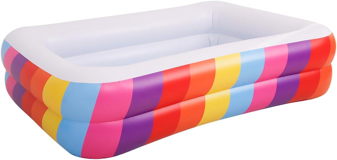 Бассейн надувной прямоугольный 195х140х47 см 440 л (51470)