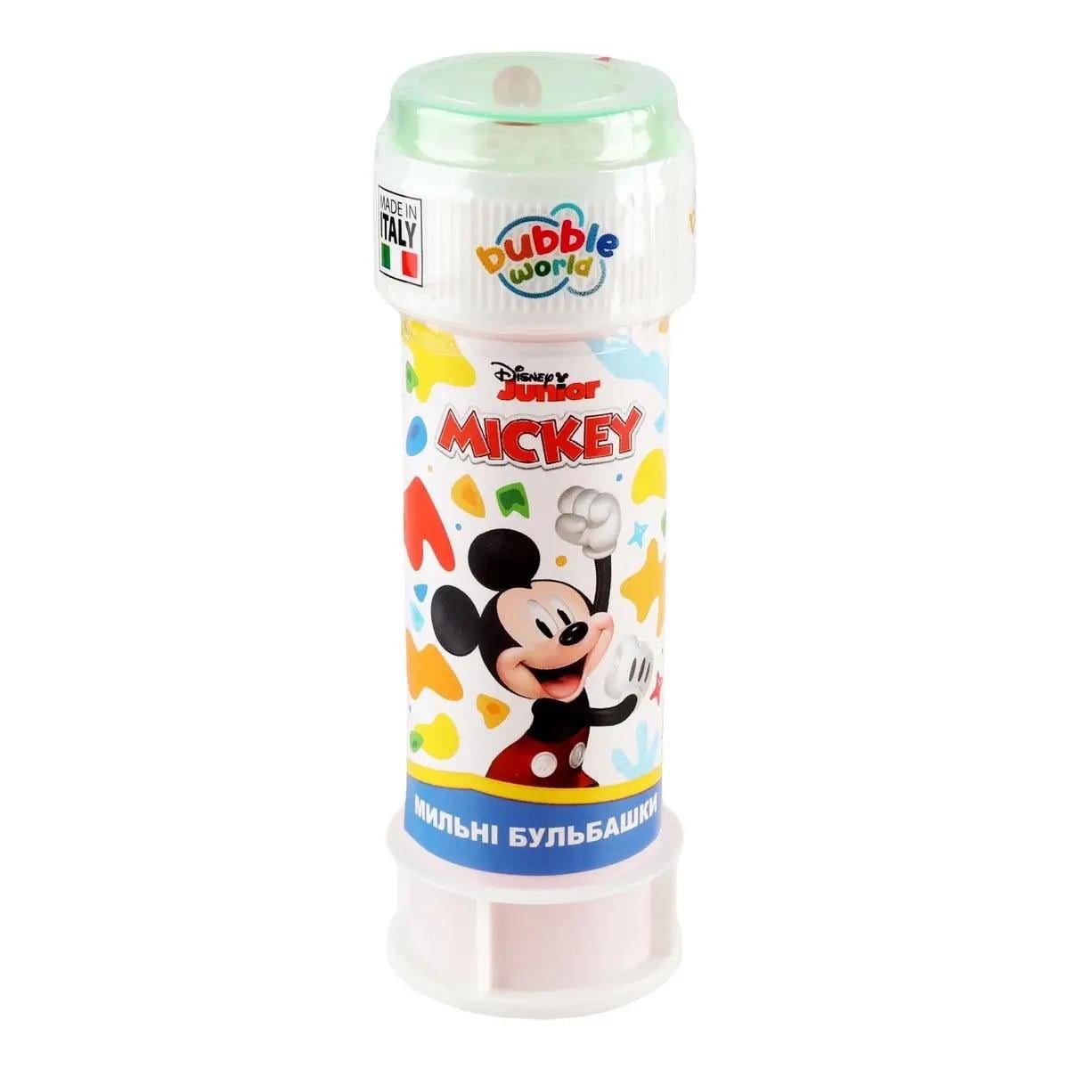 Мыльные пузыри Дисней Микки Маус Dulcop Disney Mickey Mouse 60 мл с игрой на крышке от 3 лет (SKU-320) Мыльные пузыри Дисней Микки Маус Dulcop Disney Mickey Mouse 60 мл с игрой на крышке от 3 лет (SKU-320)