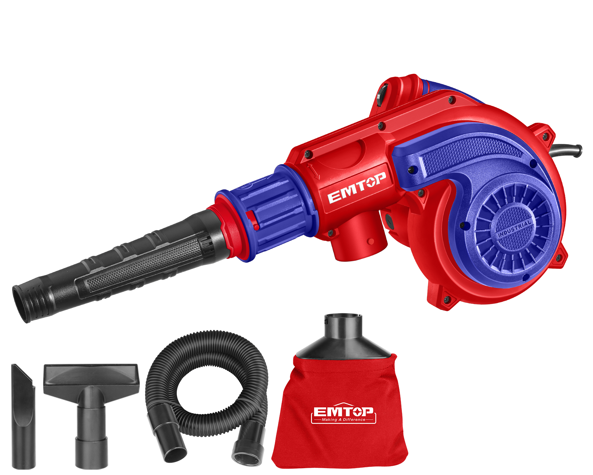 Пылесос-воздуходувка садовая электрическая EMTOP EABR8003 Пылесос-воздуходувка садовая электрическая EMTOP EABR8003