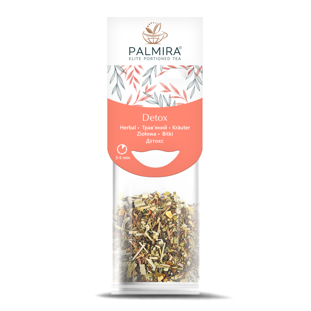 Чай пакетированный для чашки Palmira Детокс 10 шт. 2,4 г