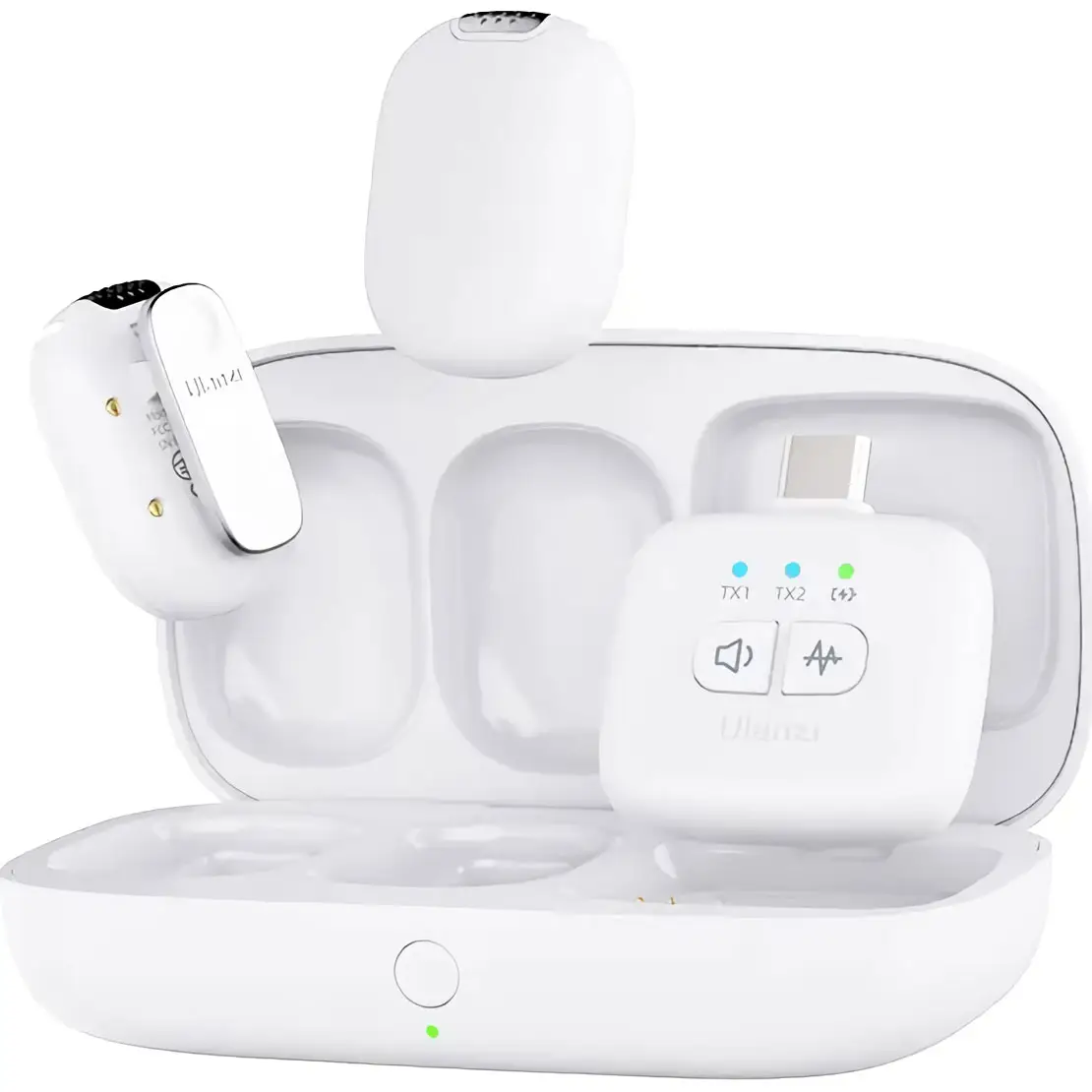 Микрофонная система беспроводная Ulanzi Vijim A30 Tiny Microphone UV-A013GBW1 White