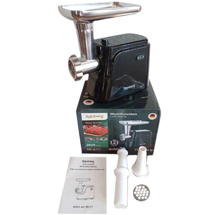 Мясорубка электрическая Rainberg RB-677 2600 W - фото 3 Мясорубка электрическая Rainberg RB-677 2600 W - фото 3