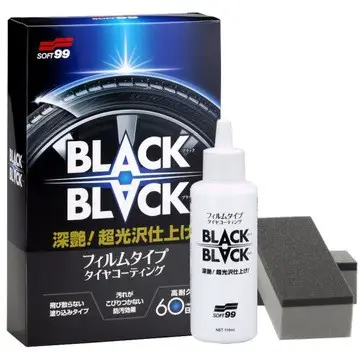 Чорнитель для коліс Soft99 Black Hard Coat for Tire - фото 6