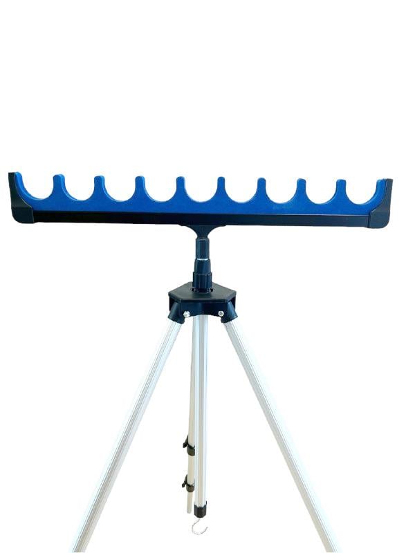 Подставка под удилища Weida A-08-9 тренога регулируемая на 9 удилищ (23885938) - фото 2 Подставка под удилища Weida A-08-9 тренога регулируемая на 9 удилищ (23885938) - фото 2