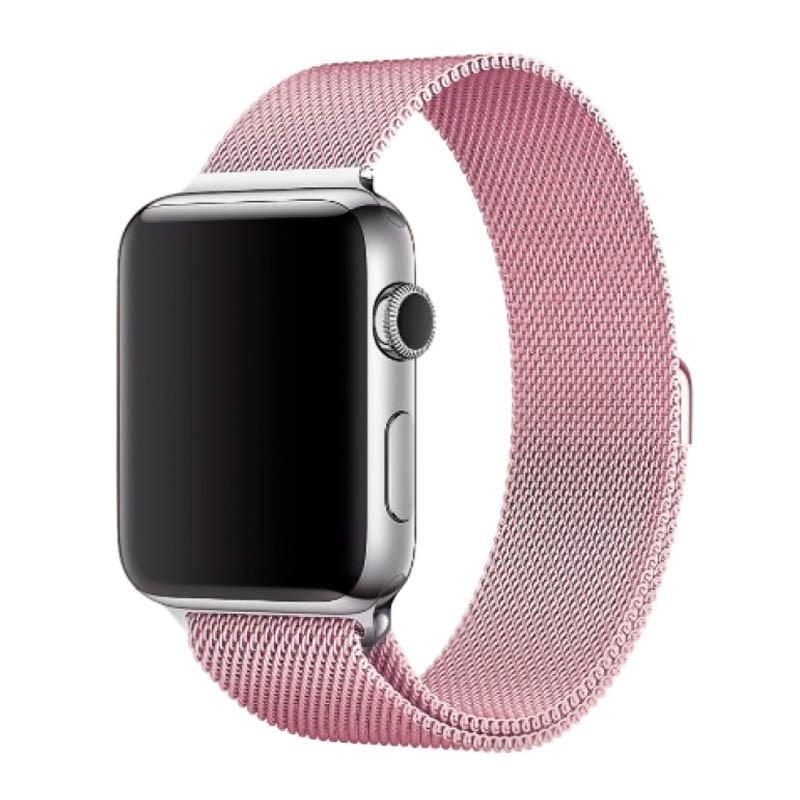 Ремінець Milanese Loop Design для Apple watch 42 мм/44 мм/45 мм/49 мм Rose Pink (00000021648_13)