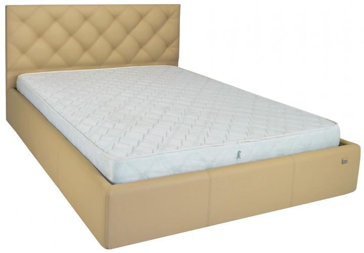 Кровать-подиум двуспальная BristolNew Design Standart Fly экокожа 180х190 см Бежевый