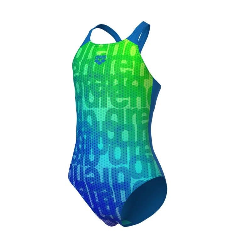 Купальник для девочек Arena MULTI COLOURS SWIMSUIT V BACK Дет 152 см Разноцветный (009007-808 152 см)
