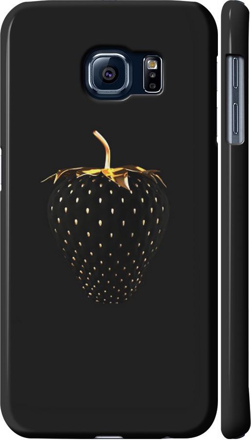 Чехол на Samsung Galaxy S6 G920 Черная клубника (3585c-80-42517)