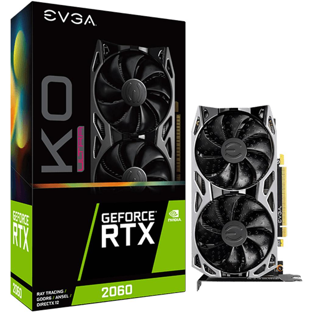 Відеокарта EVGA GeForce RTX 2060 KO Ultra Gaming (06G-P4-2068-KR) - фото 3