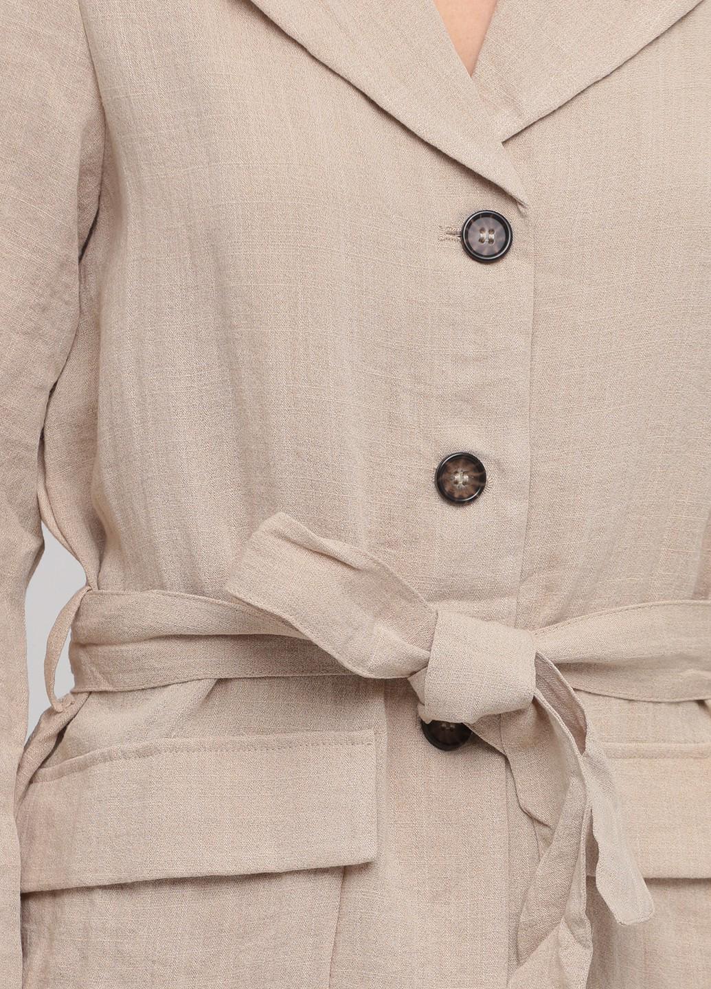 Жакет S Світло-бежевий (8040401abr) - фото 4