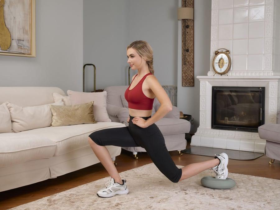 Балансировочная подушка Hop-Sport HS-R034BC Серый (5169) - фото 4 Балансировочная подушка Hop-Sport HS-R034BC Серый (5169) - фото 4