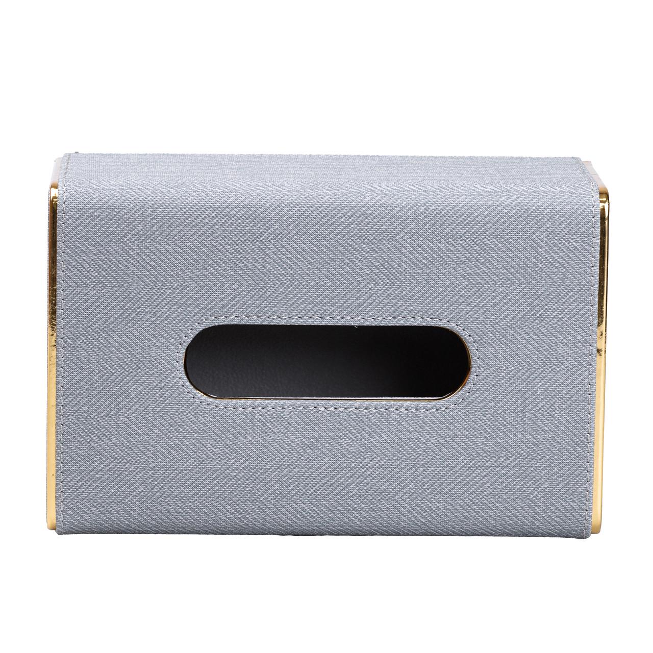 Салфетница текстильная 21х13,5х9 см Серый (HP-3-118G) - фото 2 Салфетница текстильная 21х13,5х9 см Серый (HP-3-118G) - фото 2