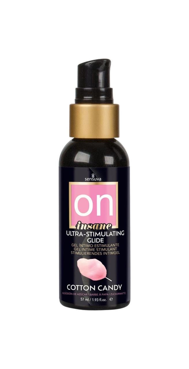 Возбуждающая смазка на гибридной основе Sensuva Ultra-Stimulating On Insane Cotton Candy 57 мл (2179357944)