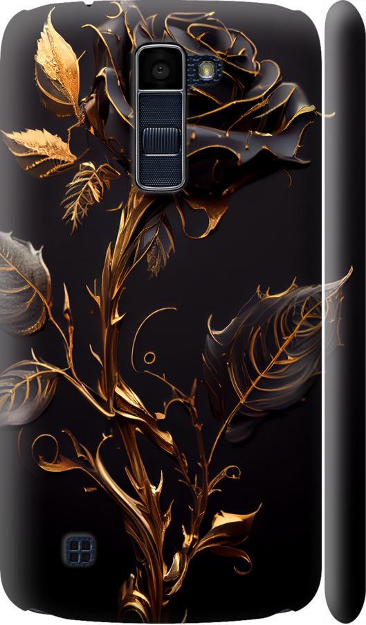 Чехол на LG K10 / K410 Роза 3 (5552m-349-42517)