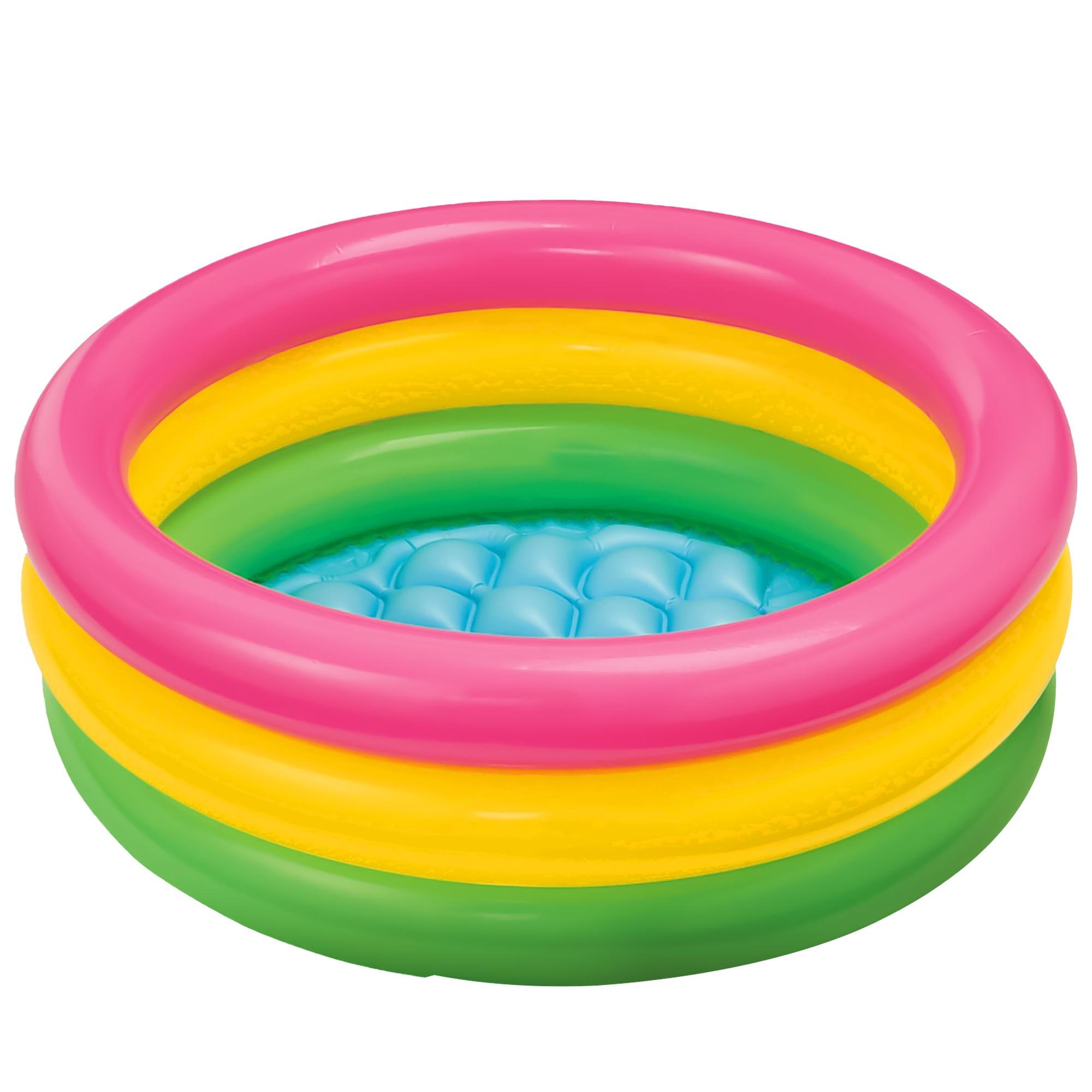 Дитячий надувний басейн Intex 58924 Веселка 56 л Дитячий надувний басейн Intex 58924 Веселка 56 л