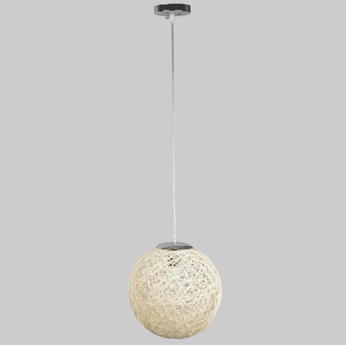 Підвіс плетений 25 см Кремовий (971-2501-1 CREAM) Підвіс плетений 25 см Кремовий (971-2501-1 CREAM)