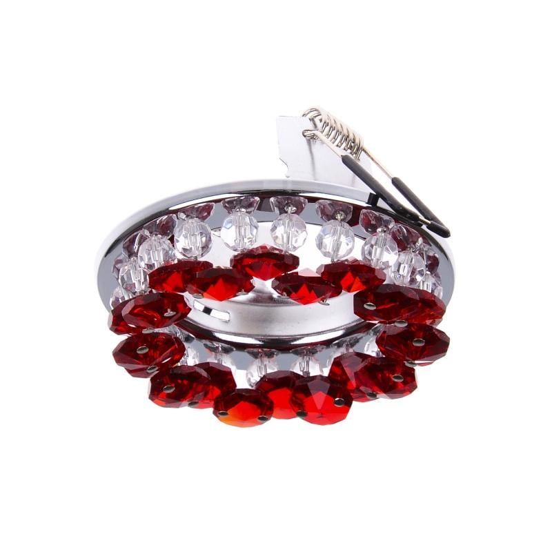 Светильник точечный Brille декоративный HDL-G198 CH CL/RED