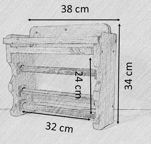 Диспенсер кухонный из дерева Цесис Сиена (ДСК-000405) - фото 4 Диспенсер кухонный из дерева Цесис Сиена (ДСК-000405) - фото 4