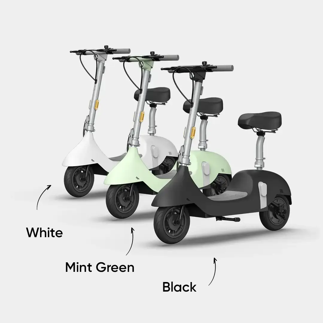 Электросамокат с сидением OKAI Ceetle PRO EA10C 10" 350 900 W 25Km/h 10,4Ah 55km 20% NFC App 29k Black - фото 4 Электросамокат с сидением OKAI Ceetle PRO EA10C 10" 350 900 W 25Km/h 10,4Ah 55km 20% NFC App 29k Black - фото 4