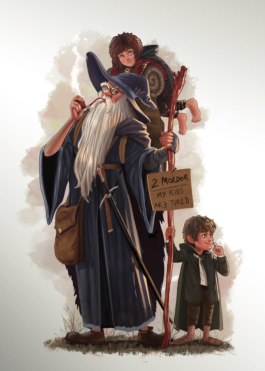Картина GeekLand The Lord of the Rings Властелин колец фан