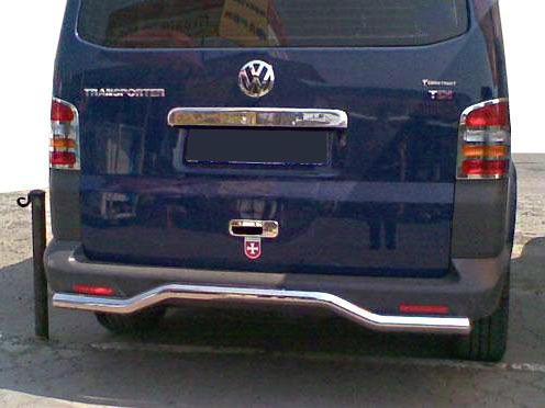 Задняя дуга волна CAN для Volkswagen T5 Multivan 2003-2010 гг. нержавеющая сталь Хром