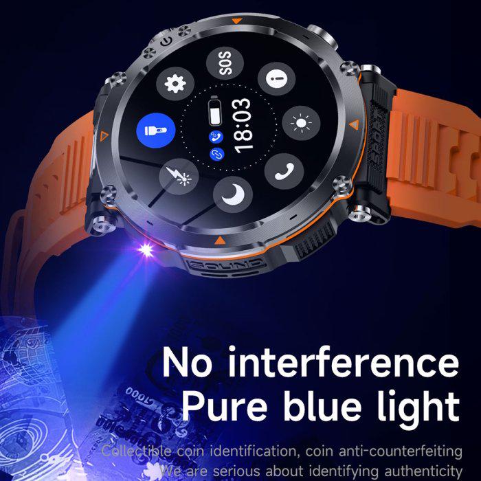 Смарт-годинник UWatch Smart Avation Pro Orange з ремінцями 2 шт. (2000) - фото 5 Смарт-годинник UWatch Smart Avation Pro Orange з ремінцями 2 шт. (2000) - фото 5