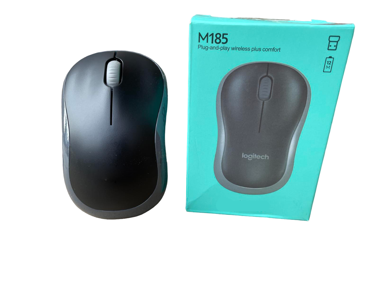 Компьютерная мышь беспроводная M185 Wireless Black (KGE-2455)