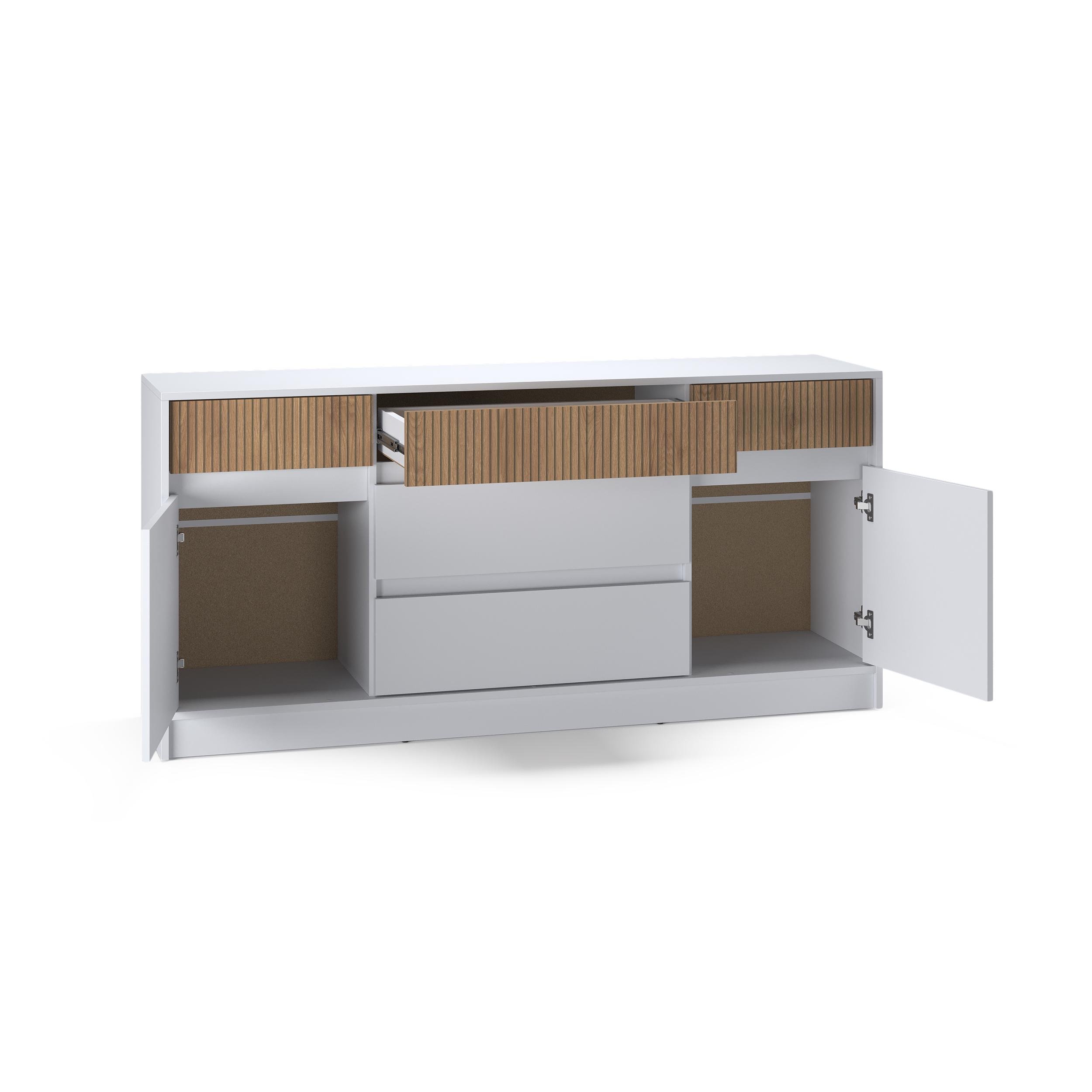 Комод Everest Стайл 1600 1602х754х390 мм Нимфея/Канелла (11502) - фото 3