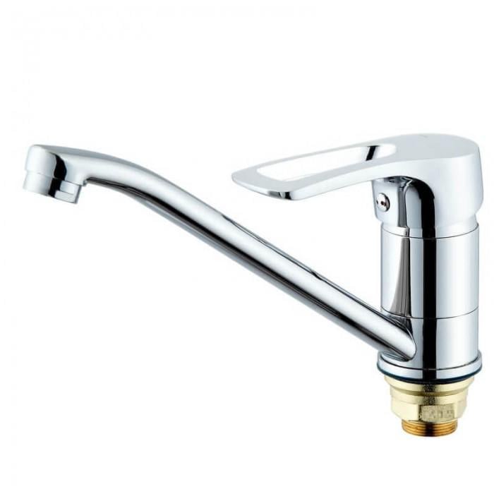 Смеситель для кухни Wezer PED4-A181 1036591 однорычажный Хром (102508)