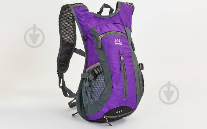 Рюкзак спортивный с жесткой спинкой planeta-sport GA-2081 31х8х43см Фиолетовый