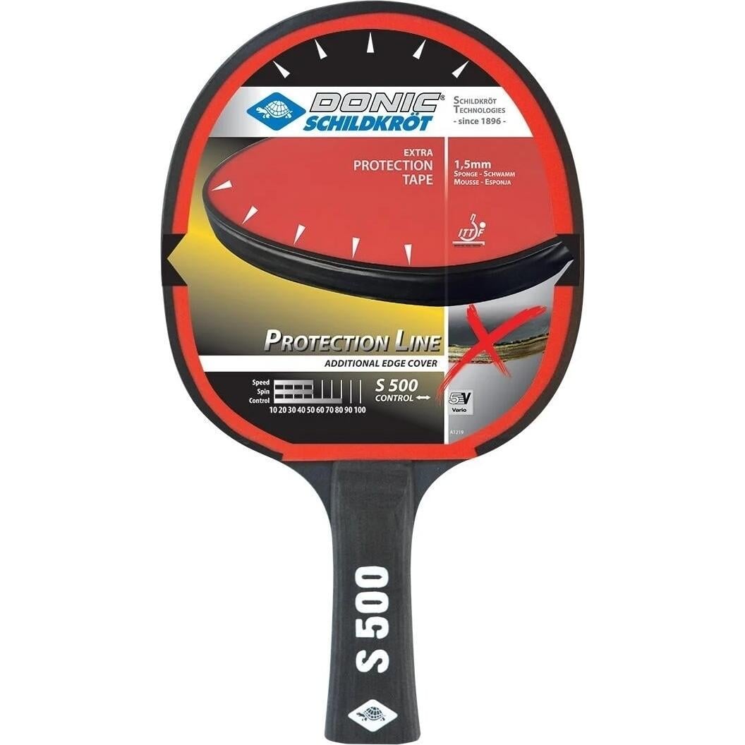 Ракетка для настольного тенниса Donic PROTECTION LINE S500 Черный (713055)