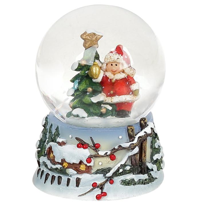 Декоративна водяна куля BonaDi Дитинка з ялинкою (559-452)