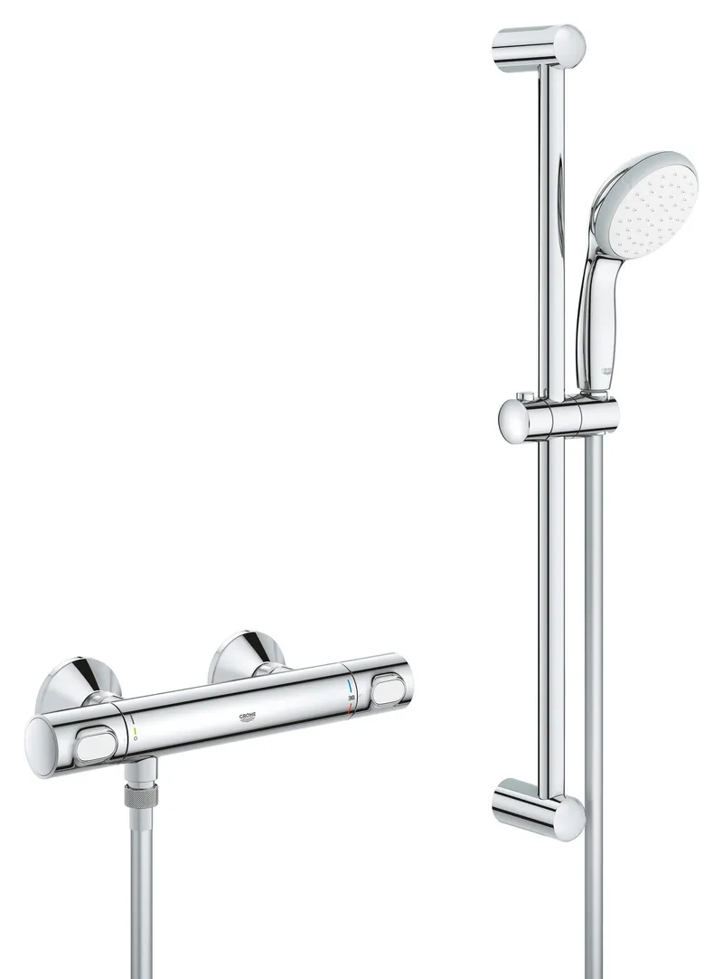 Смеситель для душа Grohe Precision Flow термостатический с гарнитурой (34841000)