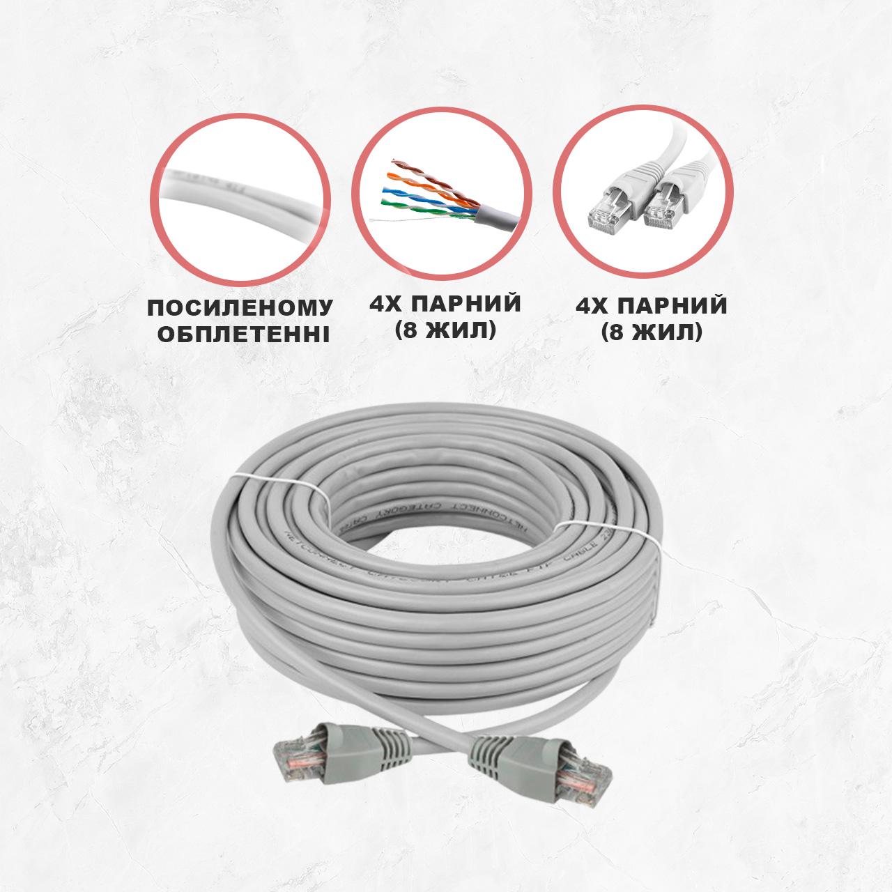 Витая пара Kabelist 150 м U/UTP Cat5e 24AWG 1000 Мбіт/с (88050sk) - фото 3