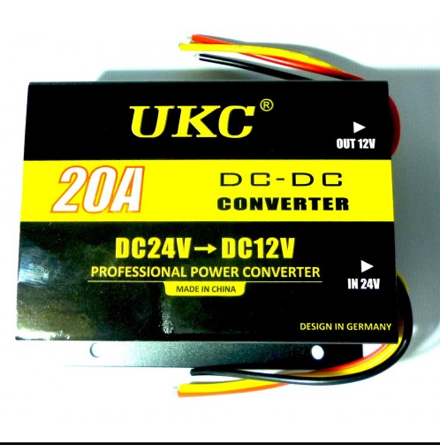 Преобразователь напряжения UKC АС/AC 24V/12V 20A