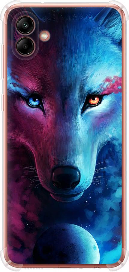 Чехол на Samsung Galaxy A04 A045F Арт-волк (3999sp-2831-42517) Чехол на Samsung Galaxy A04 A045F Арт-волк (3999sp-2831-42517)