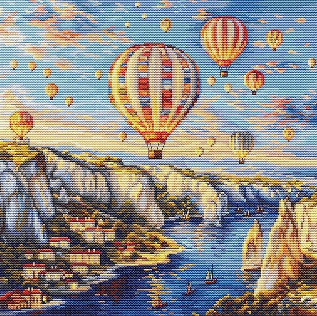 Набір для вишивання хрестиком BU5082 Каппадокія (BU5082)