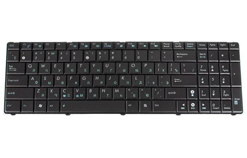 Клавиатура для ноутбука Asus K50IN Черный (166666)